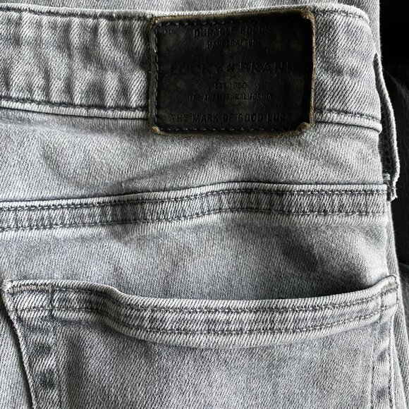 Lucky Brand ava super skinny grey jeans  2 - Picture 7 of 10